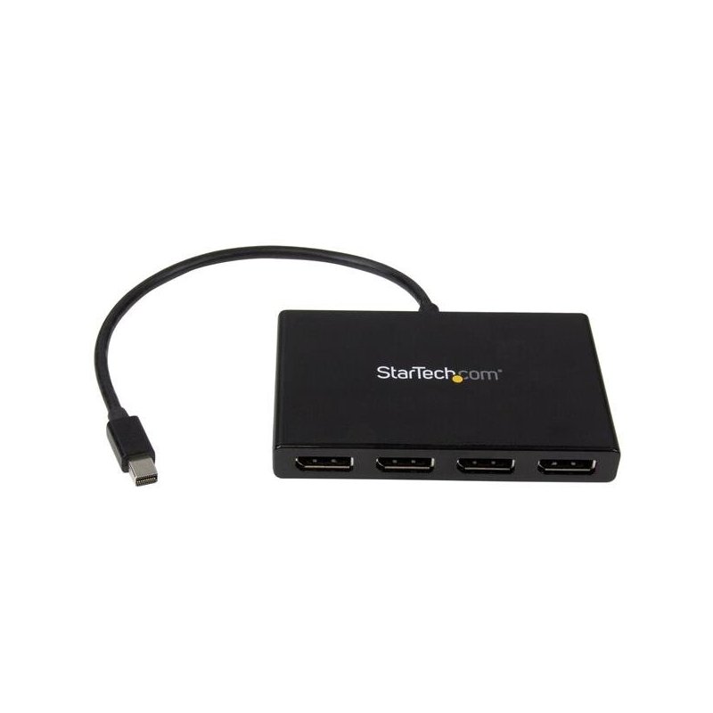 StarTech.com Splitter Multiplicador Mini DP a 4 puertos DisplayPort - Hub MST
