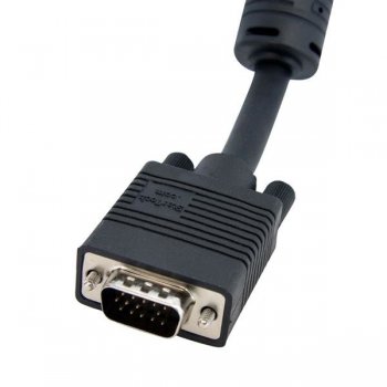 StarTech.com Cable de Extensión Alargador de 1,8m SVGA de Alta Resolución Coaxial HD15 Macho a Hembra - Cable Extensor para