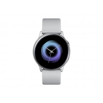 Samsung Galaxy Watch Active reloj inteligente Plata SAMOLED 2,79 cm (1.1") GPS (satélite)