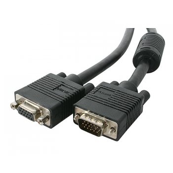 StarTech.com Cable de 10m Coaxial Extensor VGA de Alta Resolución para Monitor de Vídeo HD15 Macho a Hembra