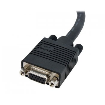 StarTech.com Cable de 15m Coaxial Extensor VGA de Alta Resolución para Monitor de Vídeo HD15 Macho a Hembra
