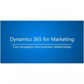 DYNAMICS 365 FOR MKT ATTACH FACULTY