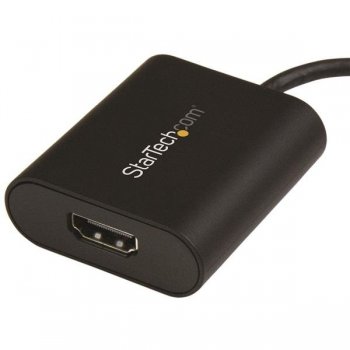 StarTech.com Adaptador Gráfico Externo USB-C a HDMI - Conversor USB Tipo C a HDMI 4K 60Hz con Interruptor de Modo de