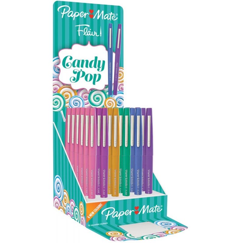 Papermate Flair Candy Pop rotulador Medio Multicolor 36 pieza(s)