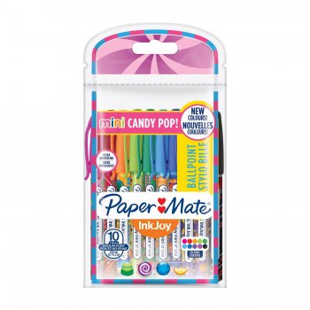 Papermate InkJoy Mini ST Multicolor Bolígrafo Medio 10 pieza(s)