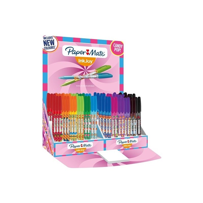 Papermate InkJoy 100 ST Candy Pop Multicolor Bolígrafo Medio 150 pieza(s)