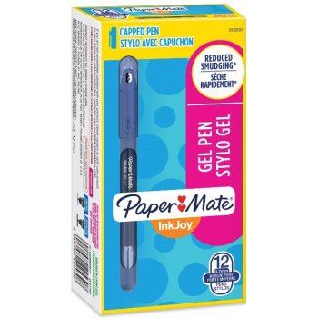 Papermate InkJoy Bolígrafo de gel con tapa Azul Medio 12 pieza(s)