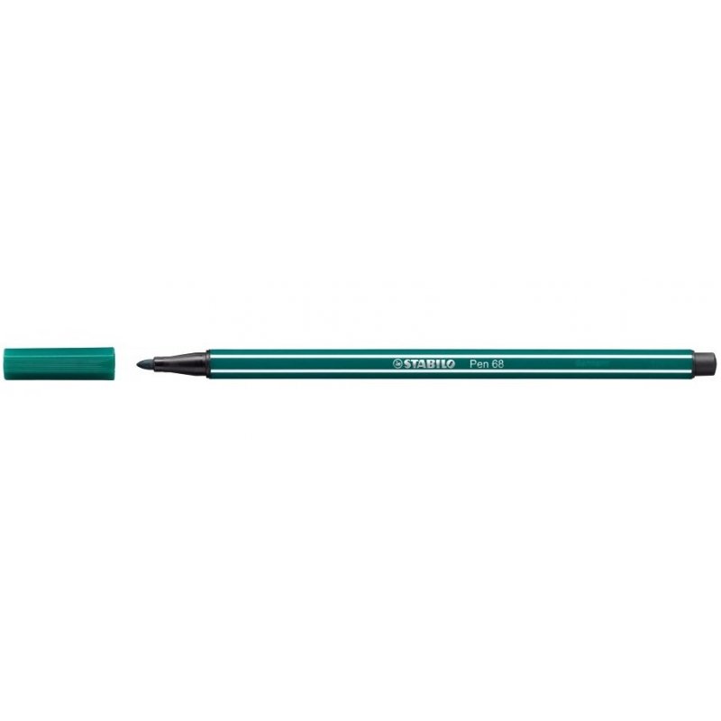 STABILO Pen 68 rotulador Verde, Turquesa 1 pieza(s)