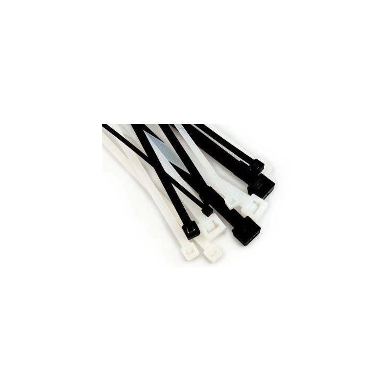 3M KE234000104 presilla Releasable cable tie Poliamida Blanco 100 pieza(s)