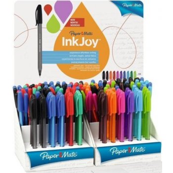 Papermate InkJoy 100 Negro, Azul, Marrón, Verde, Azul claro, Verde claro, Magenta, Naranja, Rojo, Violeta Bolígrafo 250 pieza(s)