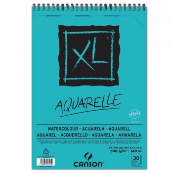 Canson XL Aquarelle A4 cuaderno y block Azul 30 hojas