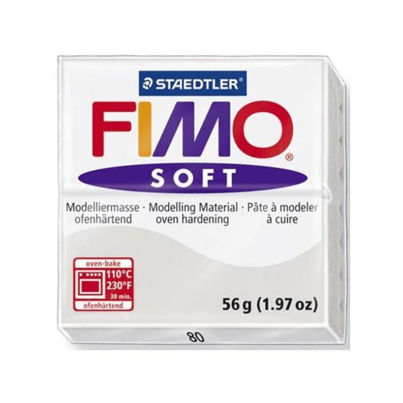 Staedtler FIMO soft Arcilla de modelar Gris 56 g 1 pieza(s)