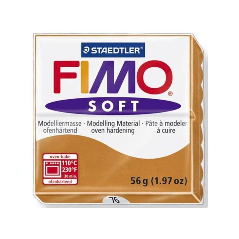 Staedtler FIMO soft Arcilla de modelar Marrón 56 g 1 pieza(s)