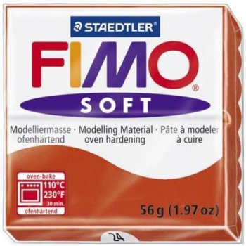 Staedtler FIMO soft Arcilla de modelar Rojo 56 g 1 pieza(s)