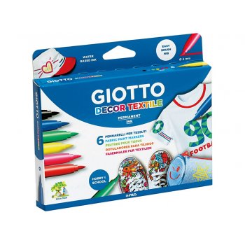 Giotto Decor Textile Multicolor 12 pieza(s)