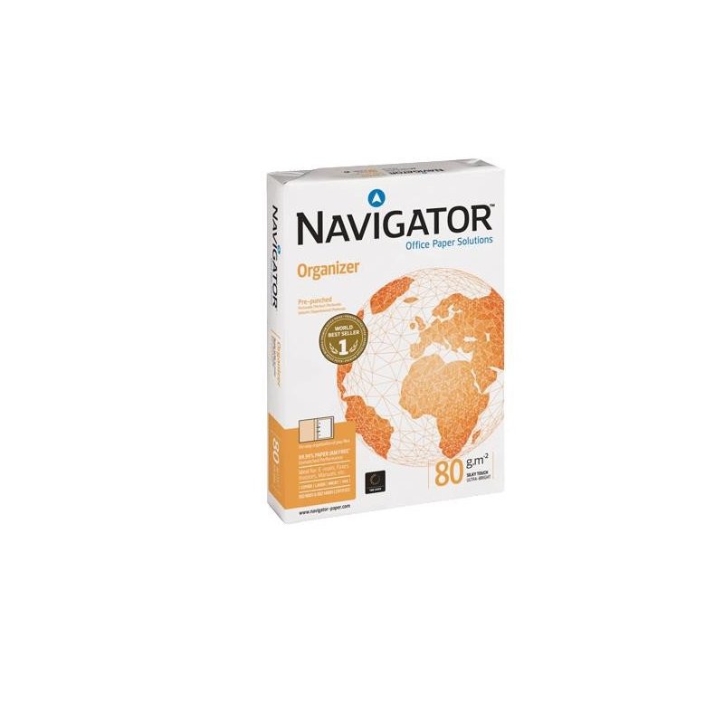 Navigator 1160213 papel para impresora de inyección de tinta A4 (210x297 mm) Blanco