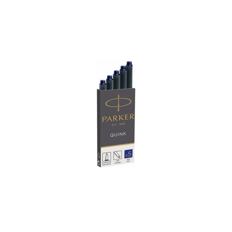 Parker 1950384 Recambio de bolígrafo Azul 5 pieza(s)