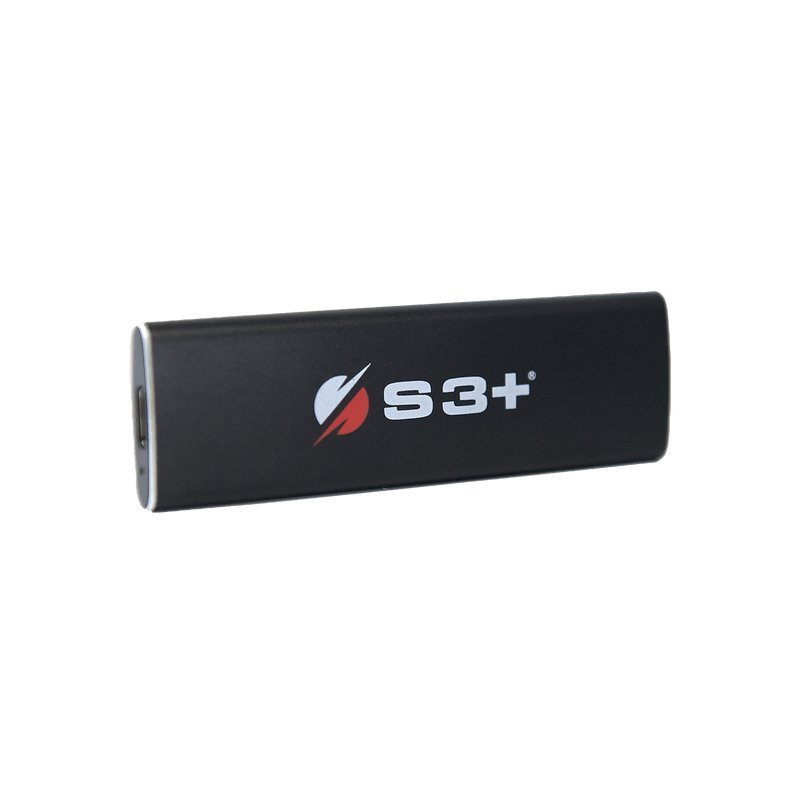 S3+ S3SSDE480 unidad externa de estado sólido 480 GB Negro