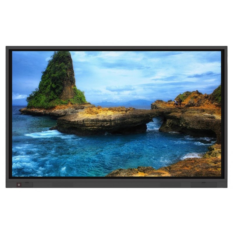Newline TT-7518VN pantalla de señalización 190,5 cm (75") LED 4K Ultra HD Pantalla táctil Panel plano interactivo Negro