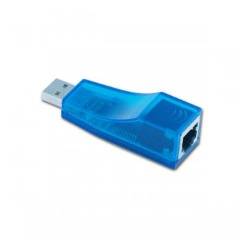 Nilox NXCON03 adaptador de cable USB A RJ45 Azul