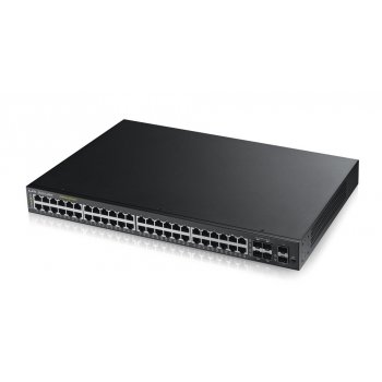 Zyxel GS2210-48HP Gestionado L2 Gigabit Ethernet (10 100 1000) Negro 1U Energía sobre Ethernet (PoE)