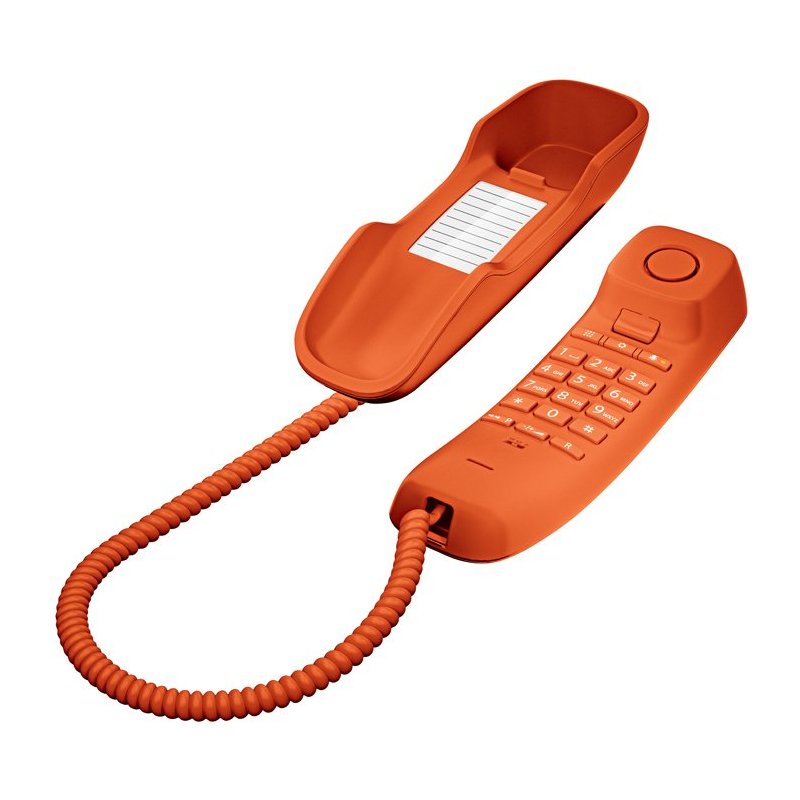 Gigaset DA210 Teléfono analógico Naranja