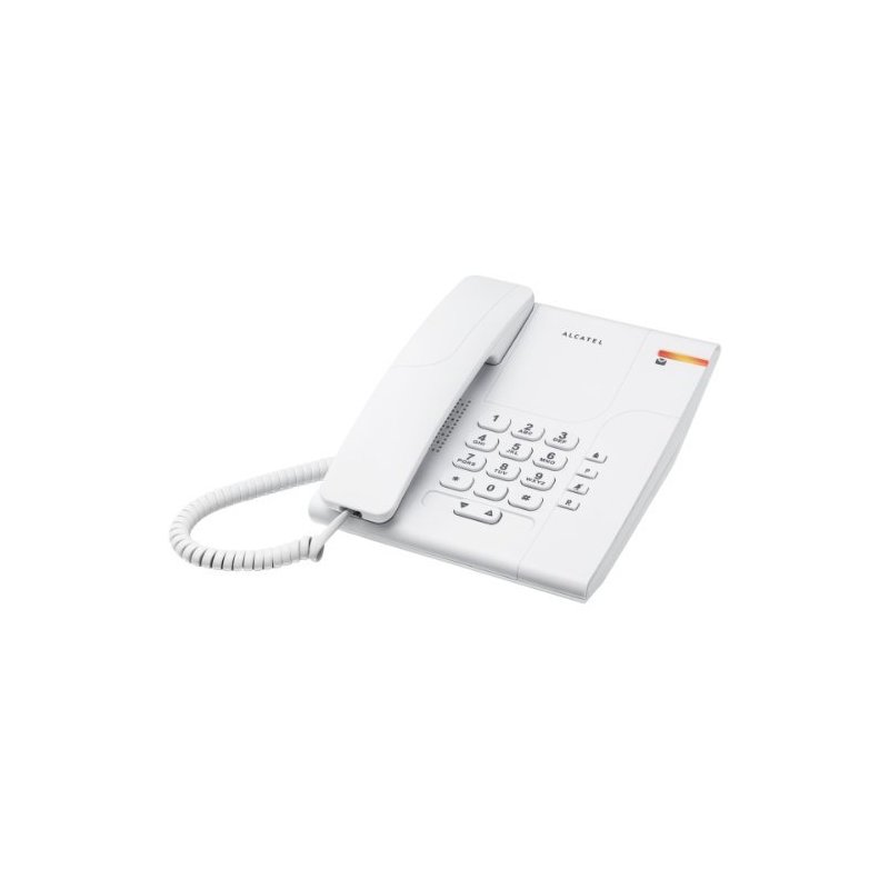 Alcatel Temporis 180 Teléfono DECT Blanco Identificador de llamadas