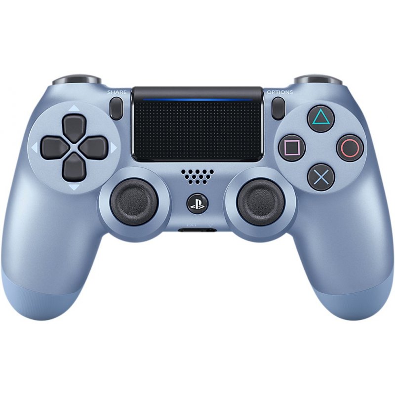 Sony DualShock 4 Gamepad PlayStation 4 Analógico Digital Bluetooth Azul, Titanio