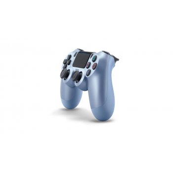 Sony DualShock 4 Gamepad PlayStation 4 Analógico Digital Bluetooth Azul, Titanio