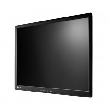 LG 17MB15T-B monitor pantalla táctil 43,2 cm (17") 1280 x 1024 Pixeles Negro Single-touch Multi-usuario