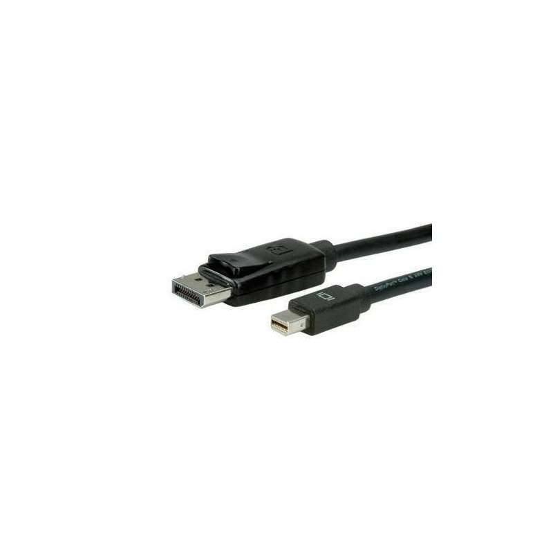 Nilox 2.0m Display Port - Mini Display Port M M 2 m DisplayPort Mini DisplayPort Negro