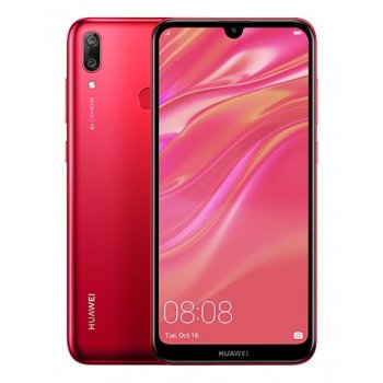 Huawei Y7 2019 15,9 cm (6.26") 3 GB 32 GB SIM doble Rojo 4000 mAh