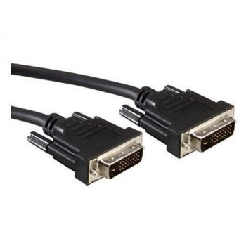 Nilox 2.0m DVI-D M M cable DVI 2 m Negro