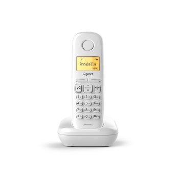 Gigaset A270 Teléfono DECT Blanco Identificador de llamadas