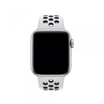 Apple MX8D2ZM A accesorio de relojes inteligentes Grupo de rock Negro, Platino Fluoroelastómero