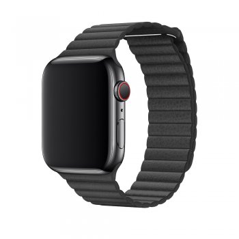 Apple MXAC2ZM A accesorio de relojes inteligentes Grupo de rock Negro Cuero