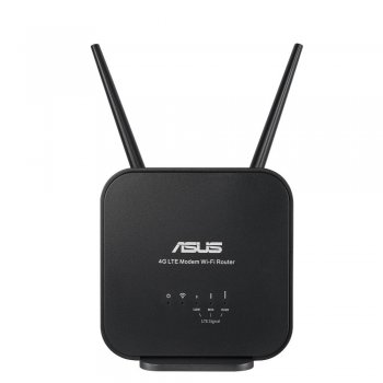 ASUS 4G-N12 B1 router inalámbrico Banda única (2,4 GHz) Ethernet rápido Negro