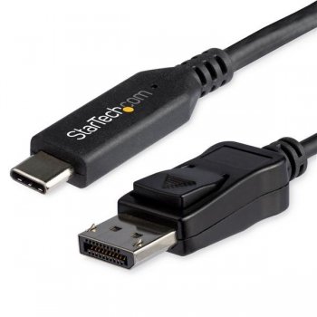 StarTech.com CDP2DP146B adaptador de cable de vídeo 1,8 m USB C DisplayPort