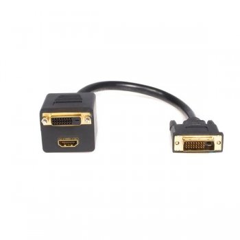 StarTech.com DVI HDMI Splitter Cable