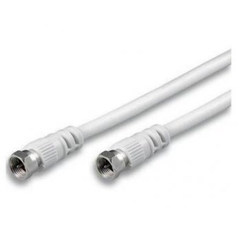 Nilox NX090701103 cable coaxial 2 m IEC 169-2 Blanco