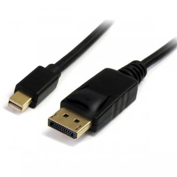 StarTech.com Cable de 4m Adaptador de Mini DisplayPort Macho a DisplayPort Macho- Negro