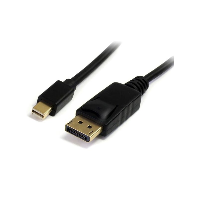 StarTech.com Cable de 4m Adaptador de Mini DisplayPort Macho a DisplayPort Macho- Negro
