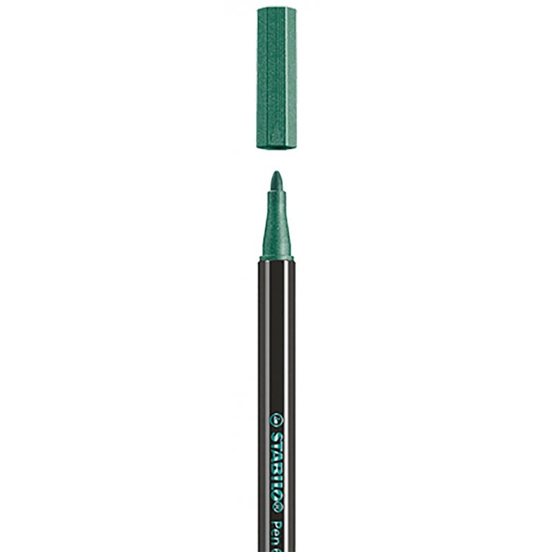 STABILO Pen 68 metallic rotulador Metallic green 1 pieza(s)