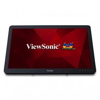 Viewsonic VSD243 monitor pantalla táctil 61 cm (24") 1920 x 1080 Pixeles Negro Multi-touch Quiosco