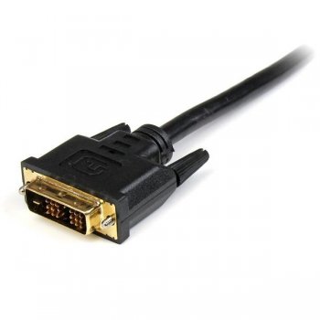 StarTech.com Cable Adaptador Conversor HDMI a DVI-D de 1,8m - Macho a Macho - Convertidor de Vídeo - Negro