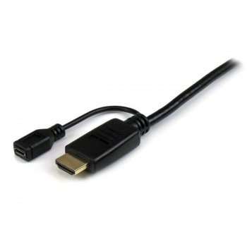 StarTech.com Cable de 3m Conversor Activo HDMI a VGA - Adaptador 1920x1200 1080p