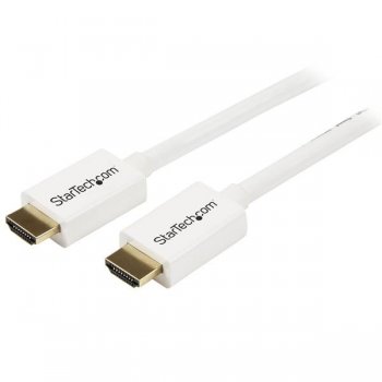 StarTech.com Cable HDMI de alta velocidad de 1m - Macho a Macho - Certificado CL3 Instalación en Pared - Ultra HD 4k x 2k -
