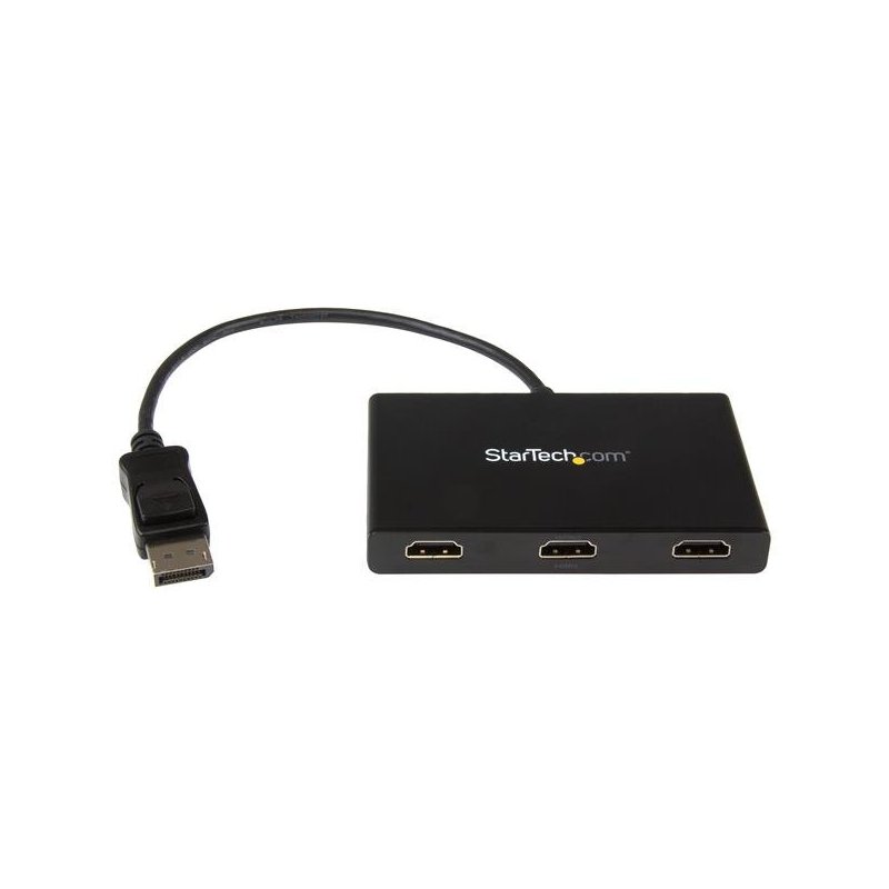 StarTech.com Splitter Multiplicador DisplayPort a 3 puertos HDMI - Hub MST DP 1.2