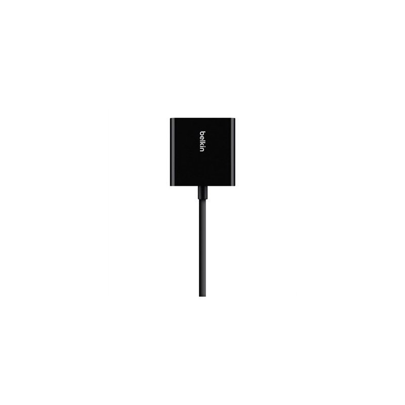 Belkin B2B137-BLK adaptador de cable de vídeo HDMI VGA (D-Sub) Negro