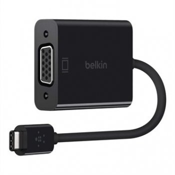 Belkin USB-C\VGA USB C Negro